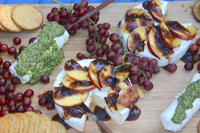 Gourmet appetizers will satisfy you until dinner's ready