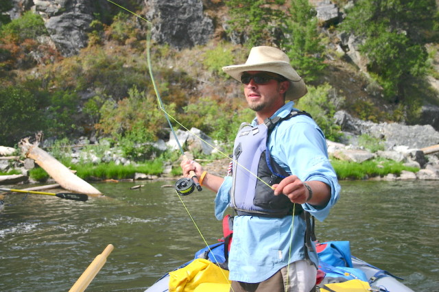 Fishing on the Middle Fork of the Salmon