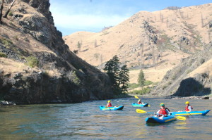 Duckies on the Middle Fork