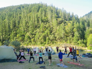 Yoga on the Middle Fork of the Salmon