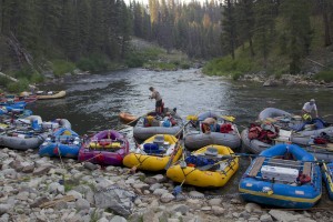 Put-in on the Middle Fork