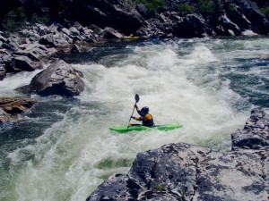 Kayaking on the Middle Fork