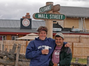 ECHO guides Zach and Vlad in downtown Stanley