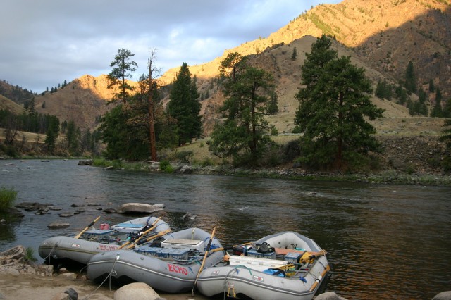 Sunrise at Camas Creek