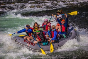 Families Having Fun at Marble Rapid