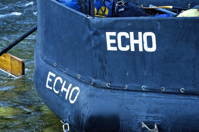 ECHO's sweep boat Toby - Picture by Ryan Barrett via Twitter