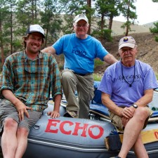 Zach, Dick, and Joe on the Middle Fork of the Salmon River